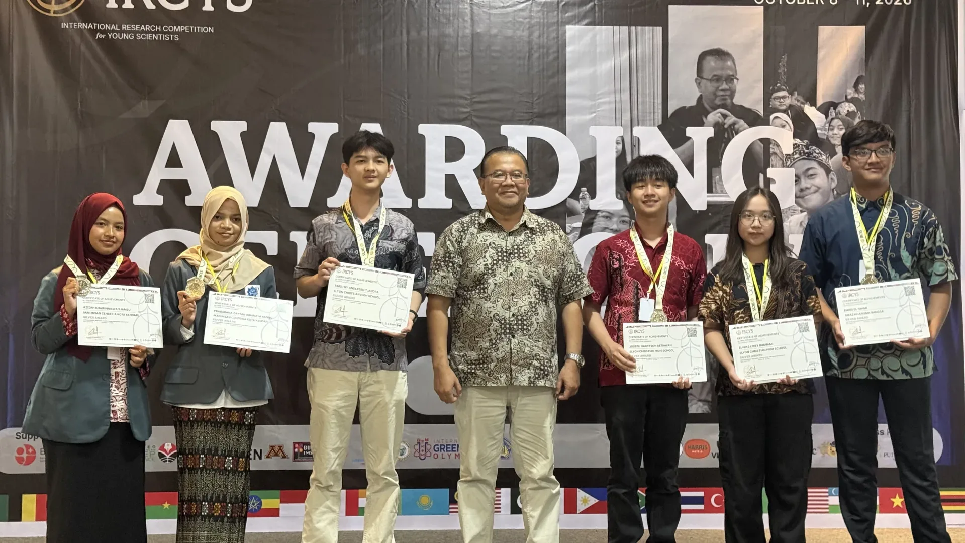 Tim Riset MAN IC Kota Kendari Raih Medali di Ajang Internasional 2026