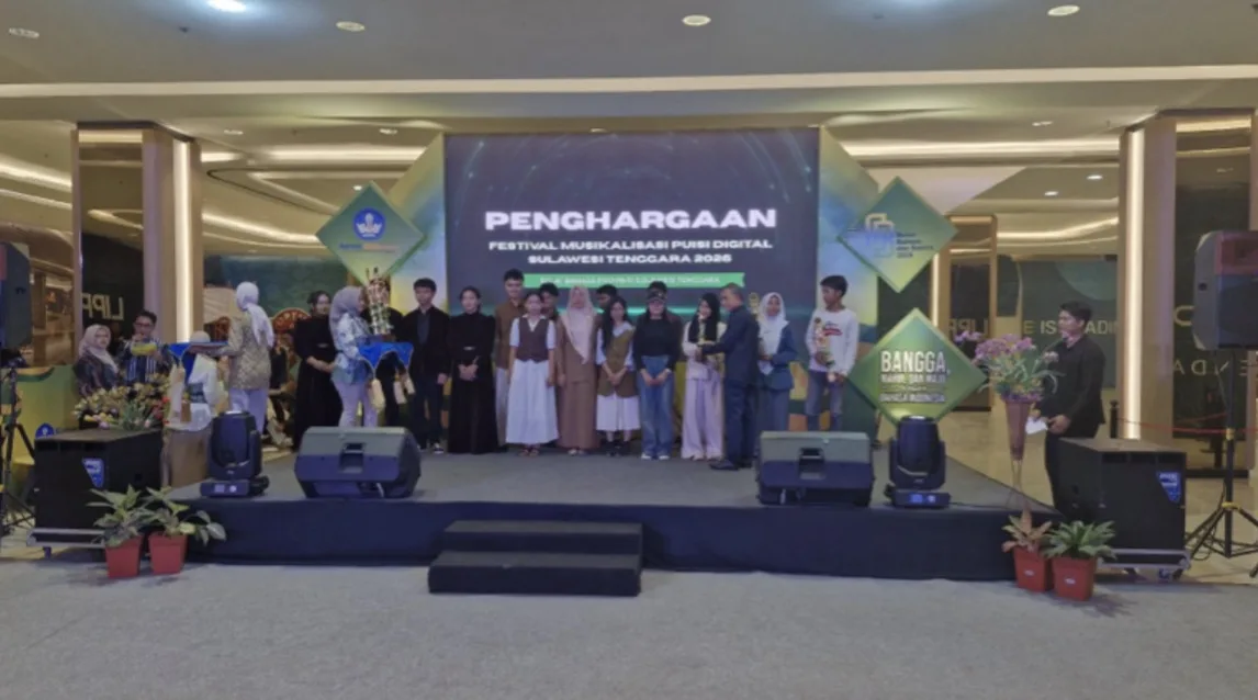 Melalui Musikalisasi Puisi, MAN IC Kota Kendari Berhasil Raih Medali di Ajang Semarak Bulan Bahasa dan Sastra Tahun 2026